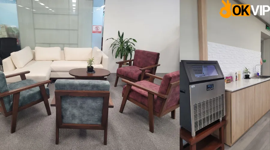 Góc cafe "chill" mang lại cảm giác thư giãn sau những giờ làm việc căng thẳng